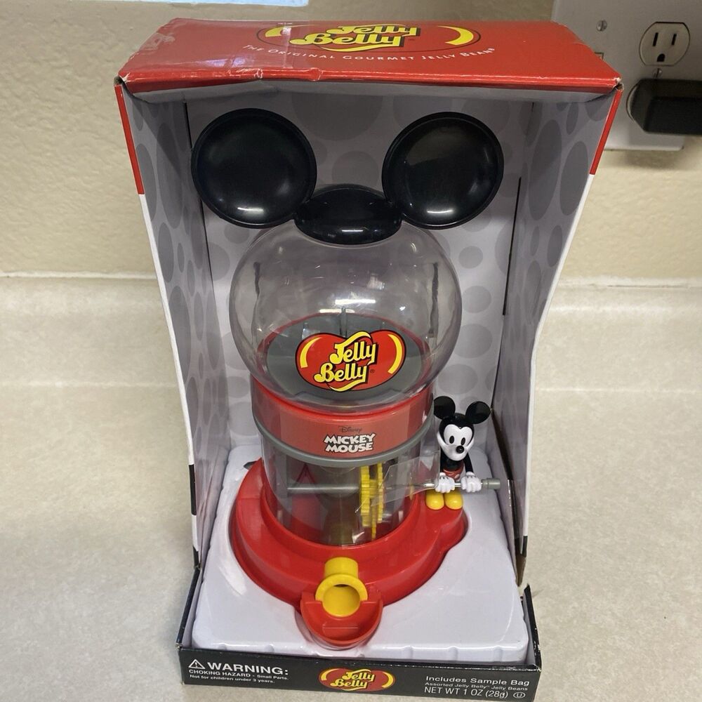 NIB Jelly Belly Disney Mickey Mouse Bean Machine Dispenser